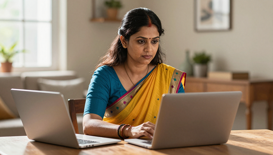 Indian housewife
